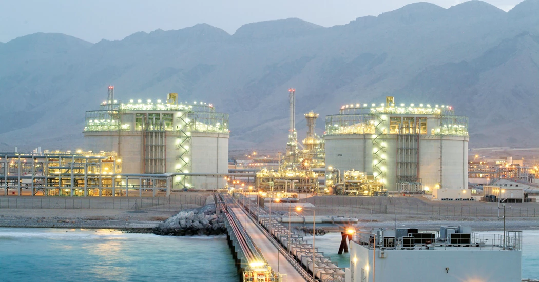 image is Oman LNG Facility In Qalhat Sur image is Oman LNG Facility In Qalhat Sur
