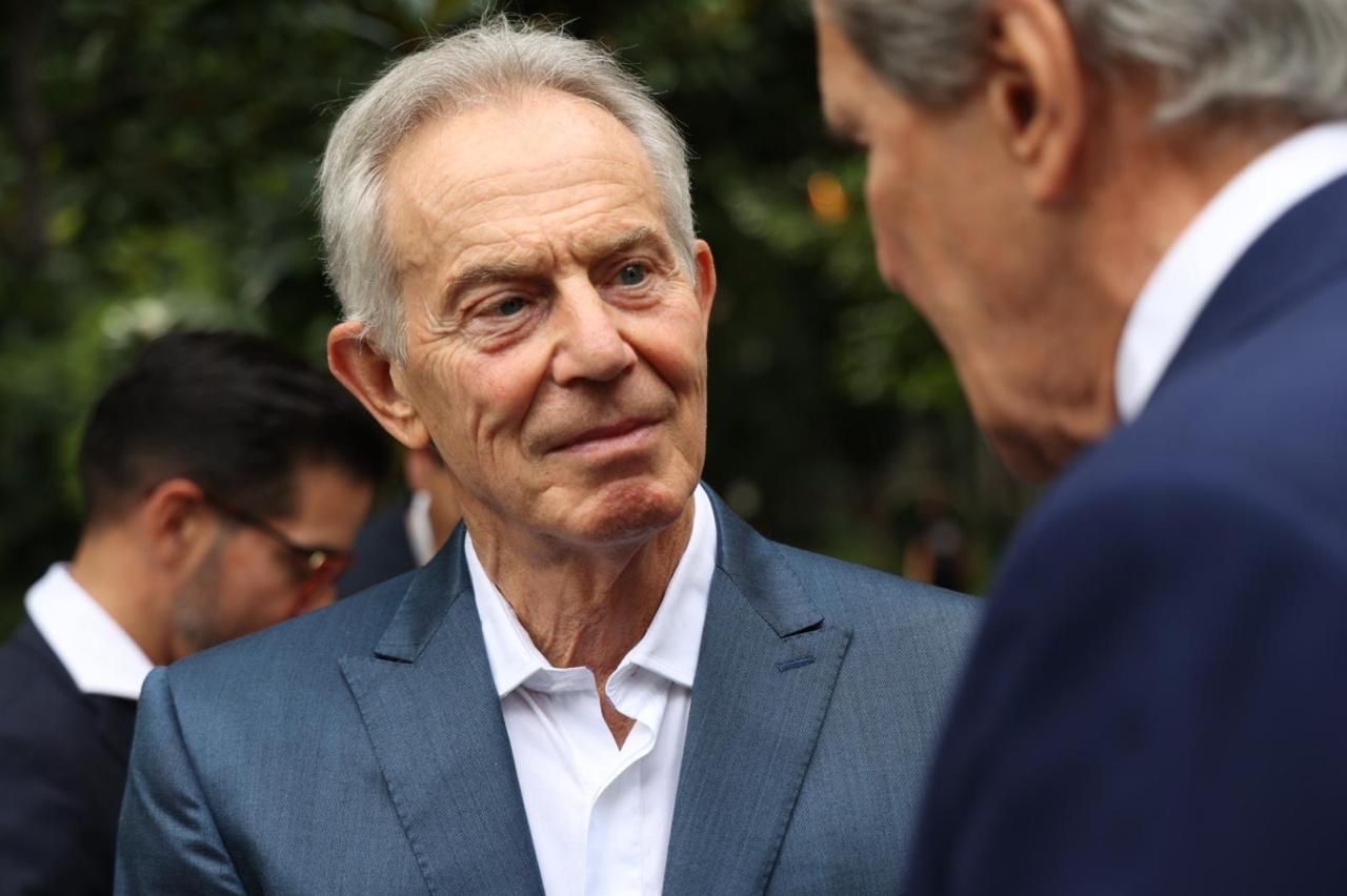 Tony Blair, Former Prime Minister of Great Britain and Northern Ireland.