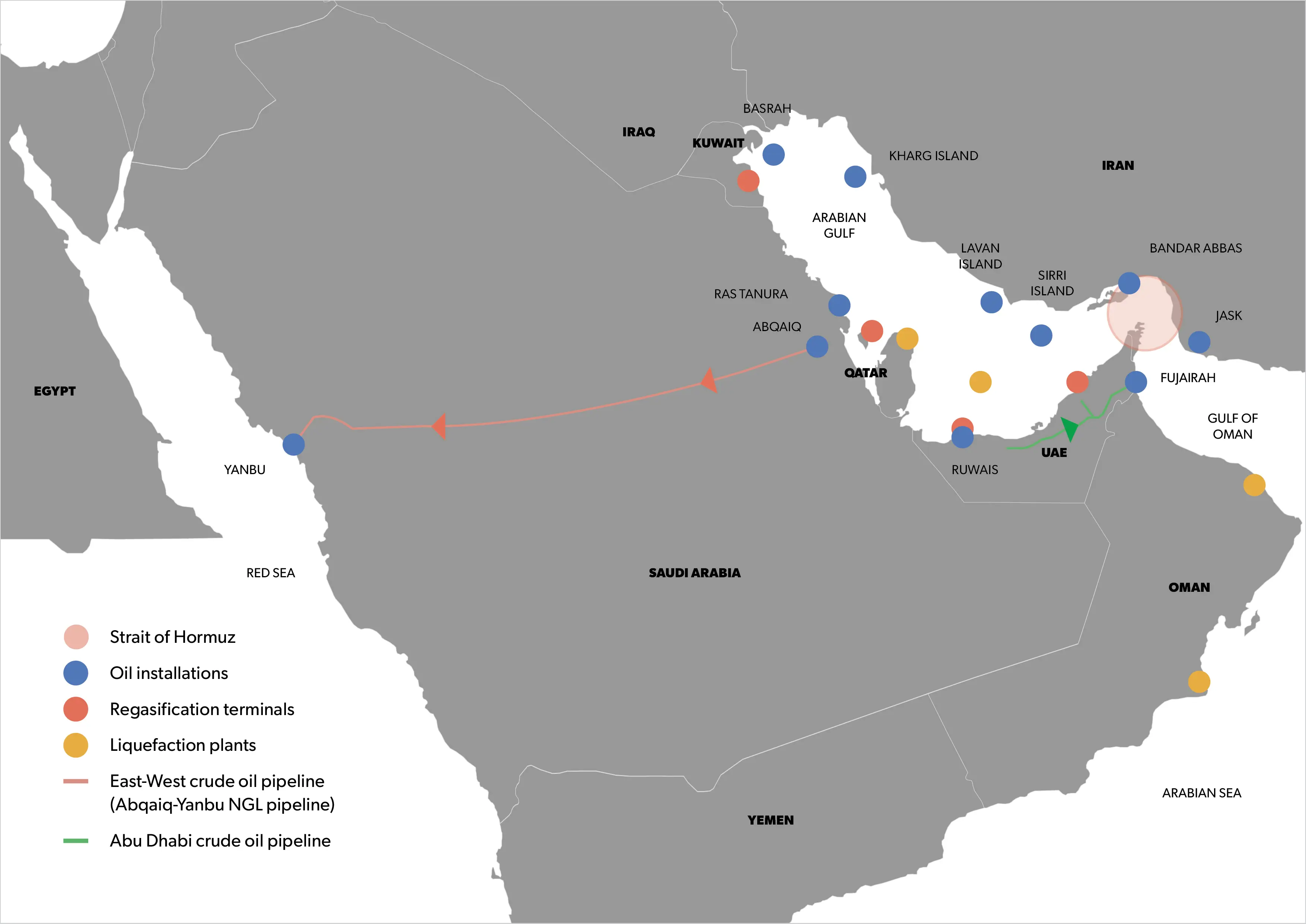 Hormuz locator map