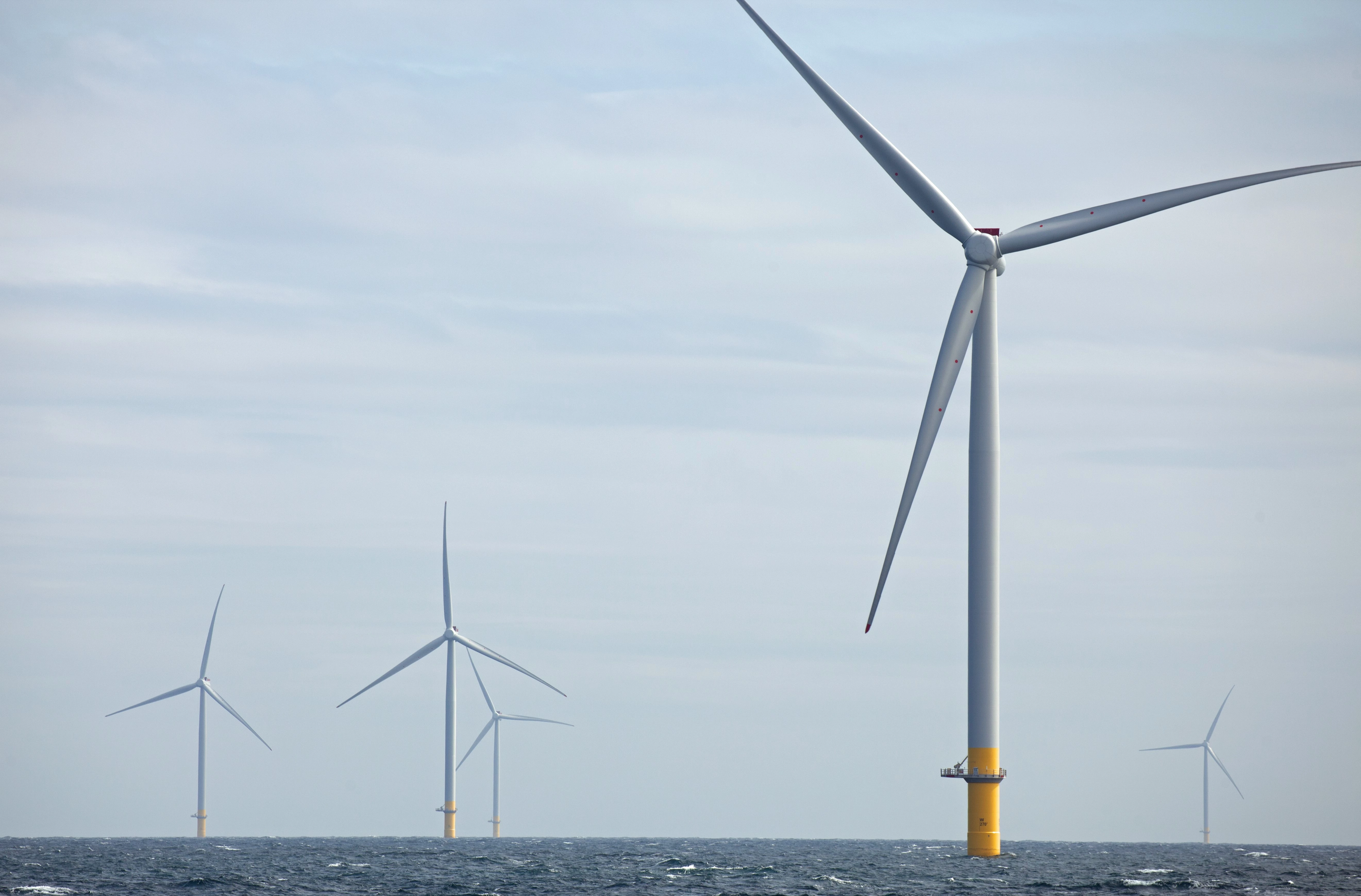 A Shot Of Turbines On The Hornsea Offshore Wind Farms2 (002)